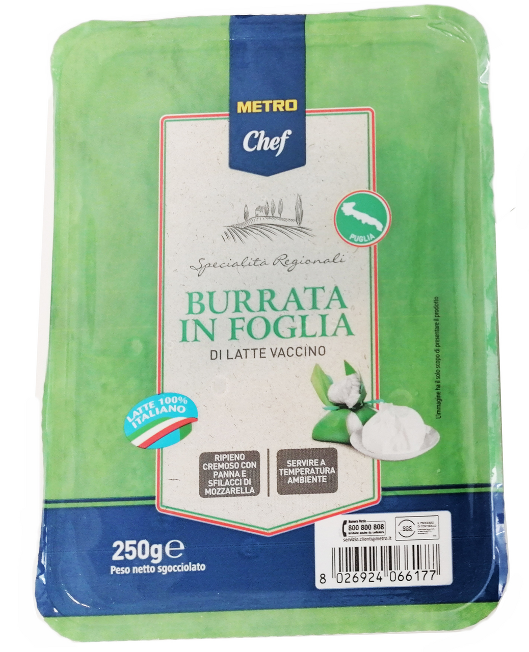 METRO Chef queso burrata 250 g