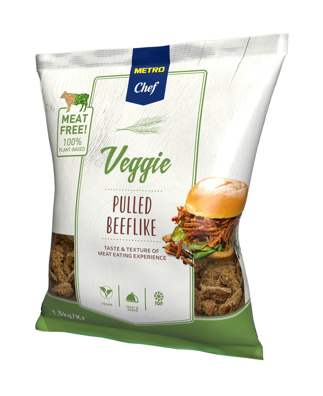 METRO Chef Pulled veggie caja 1,5 kg congelado