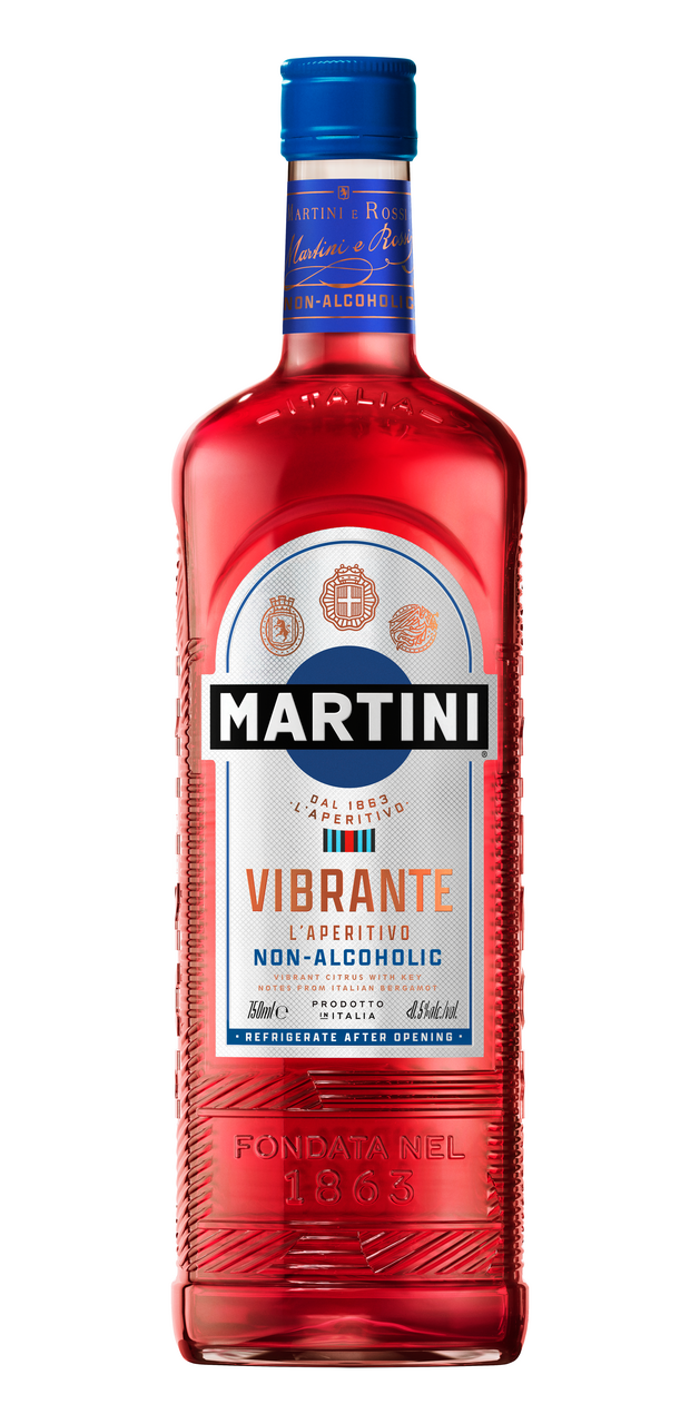 MARTINI VIBRANTE sin alcohol botella 75 cl
