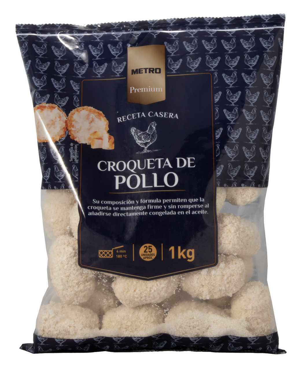 METRO Premium croqueta casera de pollo 1kg