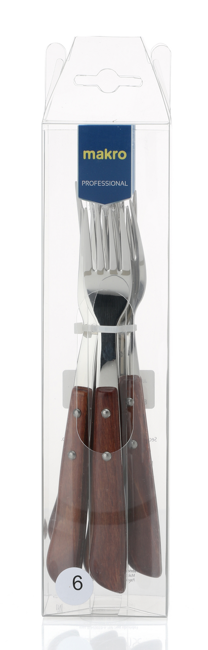 METRO PROFESSIONAL tenedor chuletero 90 caja de 6 piezas