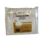 Betik cuchara cpla blanca reutilizable 50 unidades