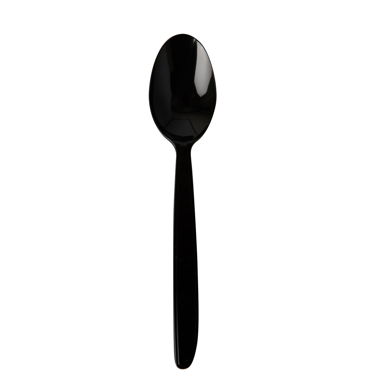 PAPSTAR cuchara ps reuse negra 18,5 cm contiene 50 unidades