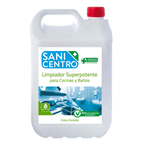 Sanicentro limpiador cocinas y baños superpotente 5 L