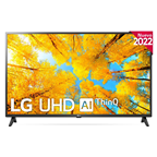 LG televisor 50 pulgadas UQ75006LF negro