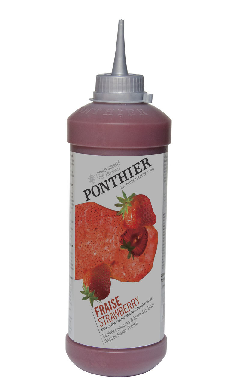 PONTHIER coulis de fresa 500 g congelado