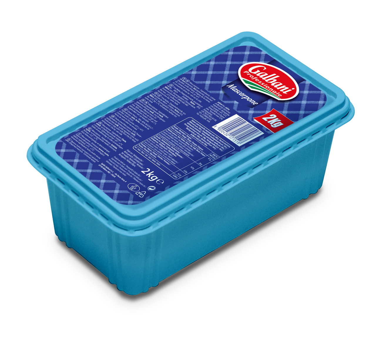 Galbani Professionale queso mascarpone 41% materia grasa 2 Kg