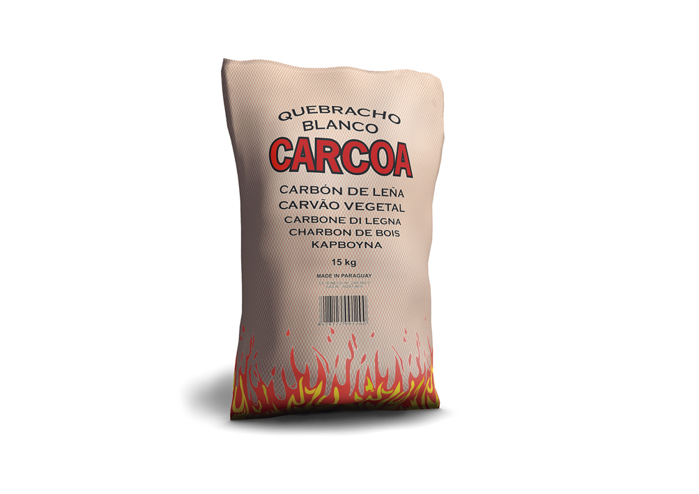 Carcoa carbón vegetal qb saco 15kg