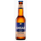 AMBAR cerveza ostada 0,0 33cl contiene 24 botellas