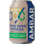 AMBAR cerveza tostada 0,0 33cl contiene 24 botellas