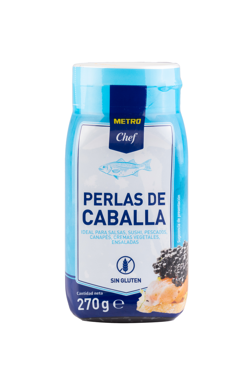 METRO Chef perlas de caballa ahumada dosificador 270g