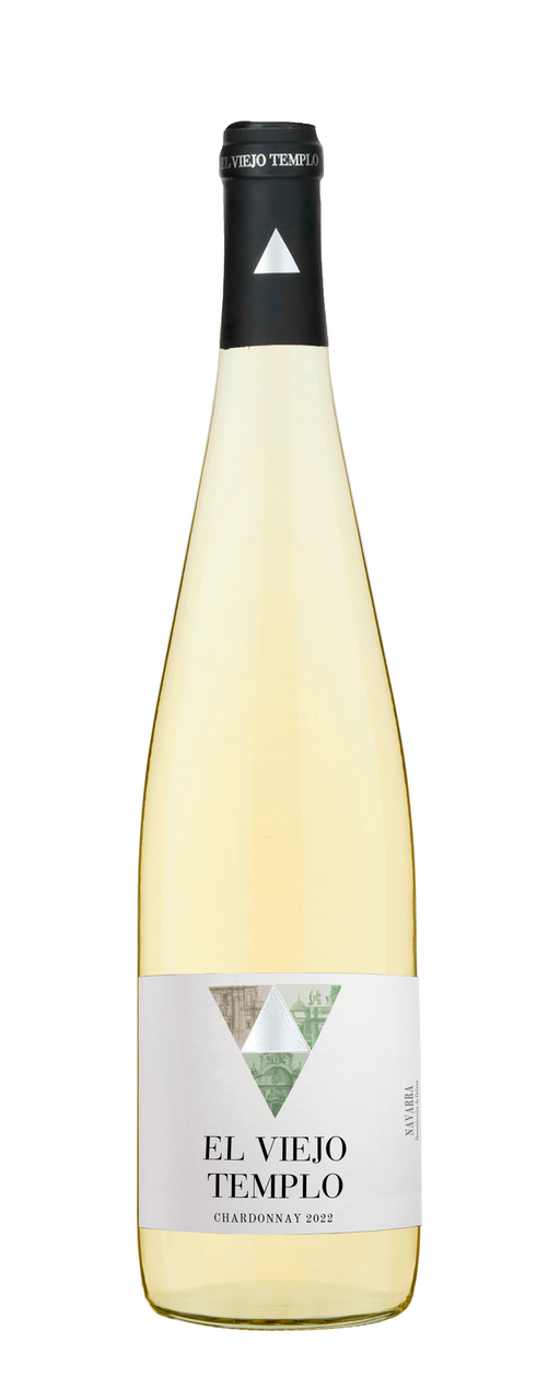 EL VIEJO TEMPLO Vino blanco Chardonnay d.o. Navarra botella 75cl