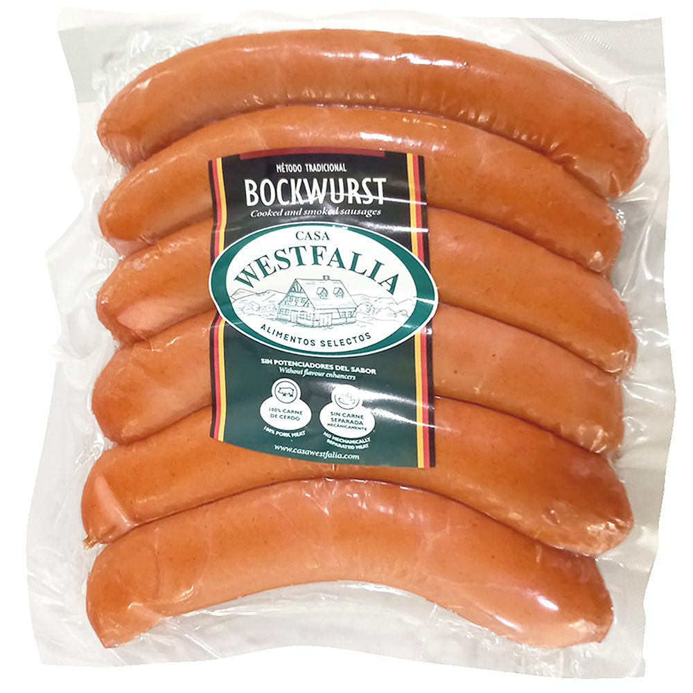 Casa Westfalia salchicha Bockwurst bolsa 600g