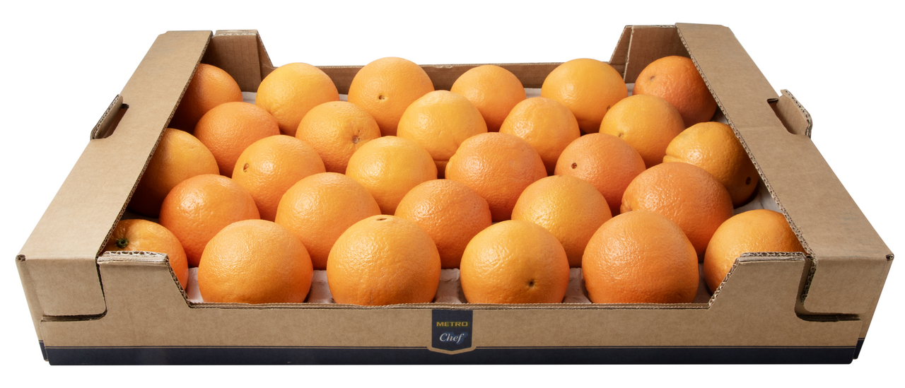 METRO Chef Naranja de mesa calibre 3 caja 8kg