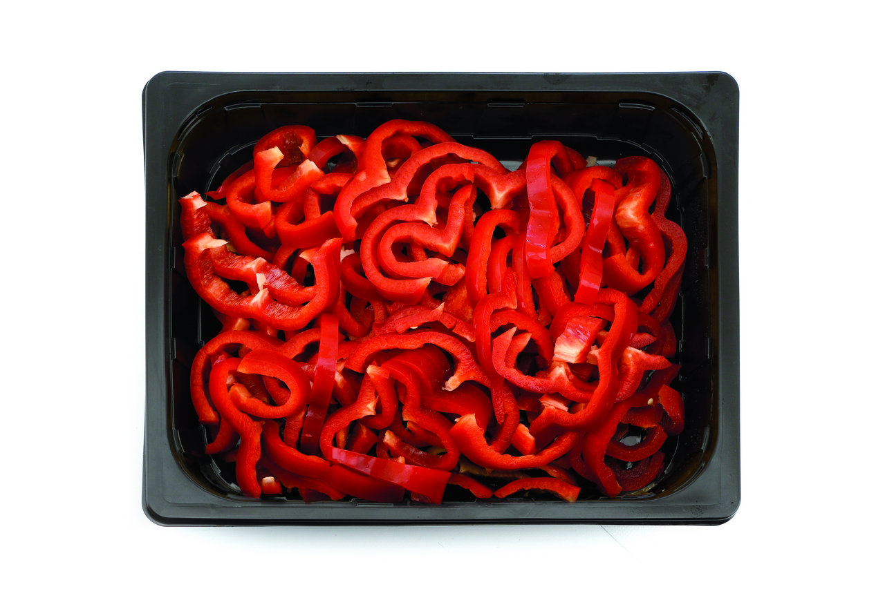 METRO Chef pimiento rojo tiras bandeja 1 kg