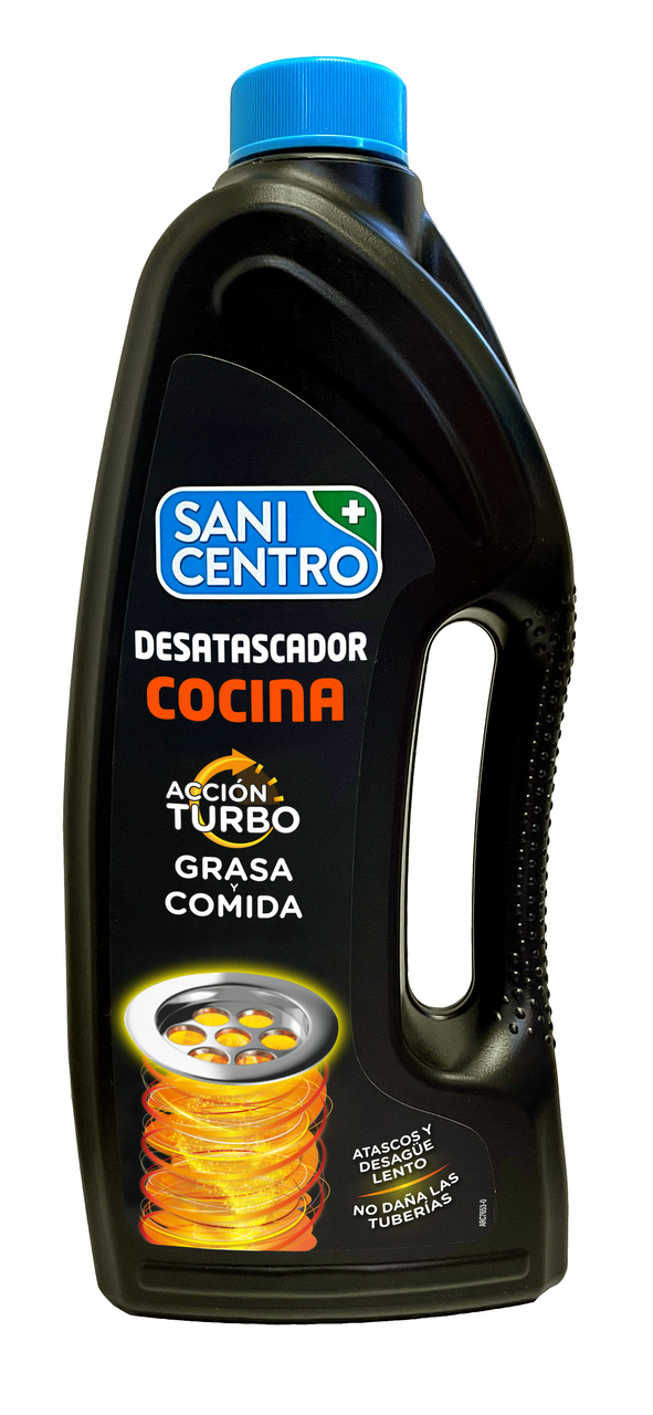 Sanicentro desatascador cocina turbo 1 l
