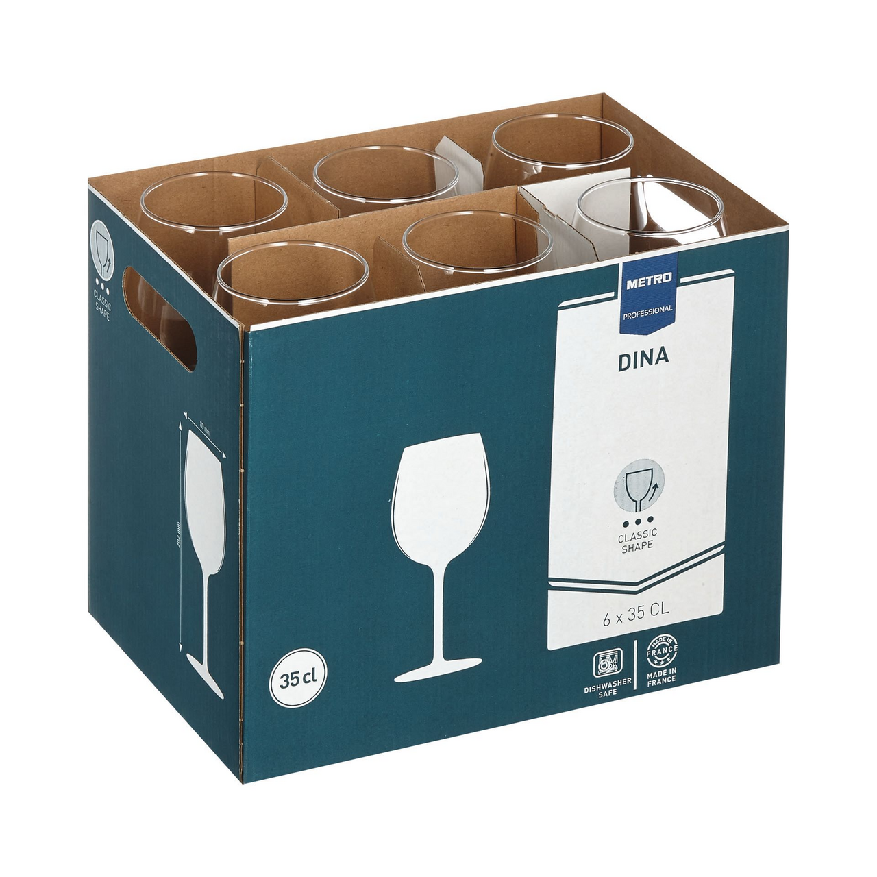 METRO PROFESSIONAL copa vino Dina 35 cl 6 unidades