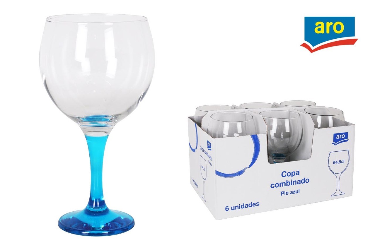 aro copa combinado pie azul cl contiene 6 unidades