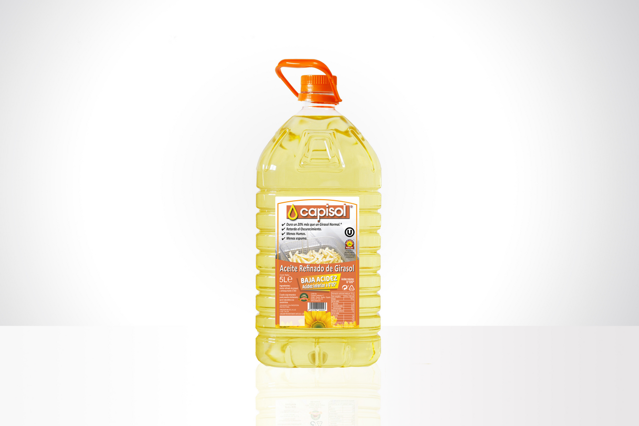 capisol aceide girasol baja acidez garrafa 5L