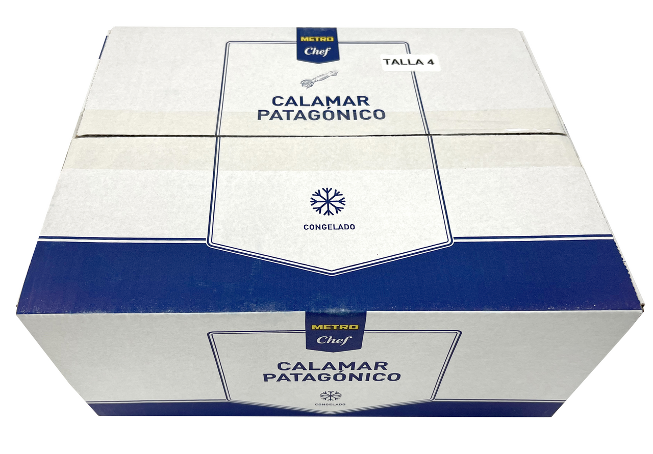 METRO Chef Calamar patagónico 4 8-12 cm