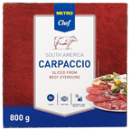 METRO Chef carpaccio vacuno sur america 10x80 g congelado