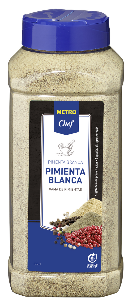 METRO Chef Pimienta blanca molida 550g