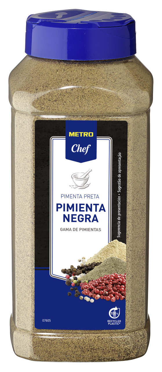 METRO Chef Pimienta negra molida 550 g