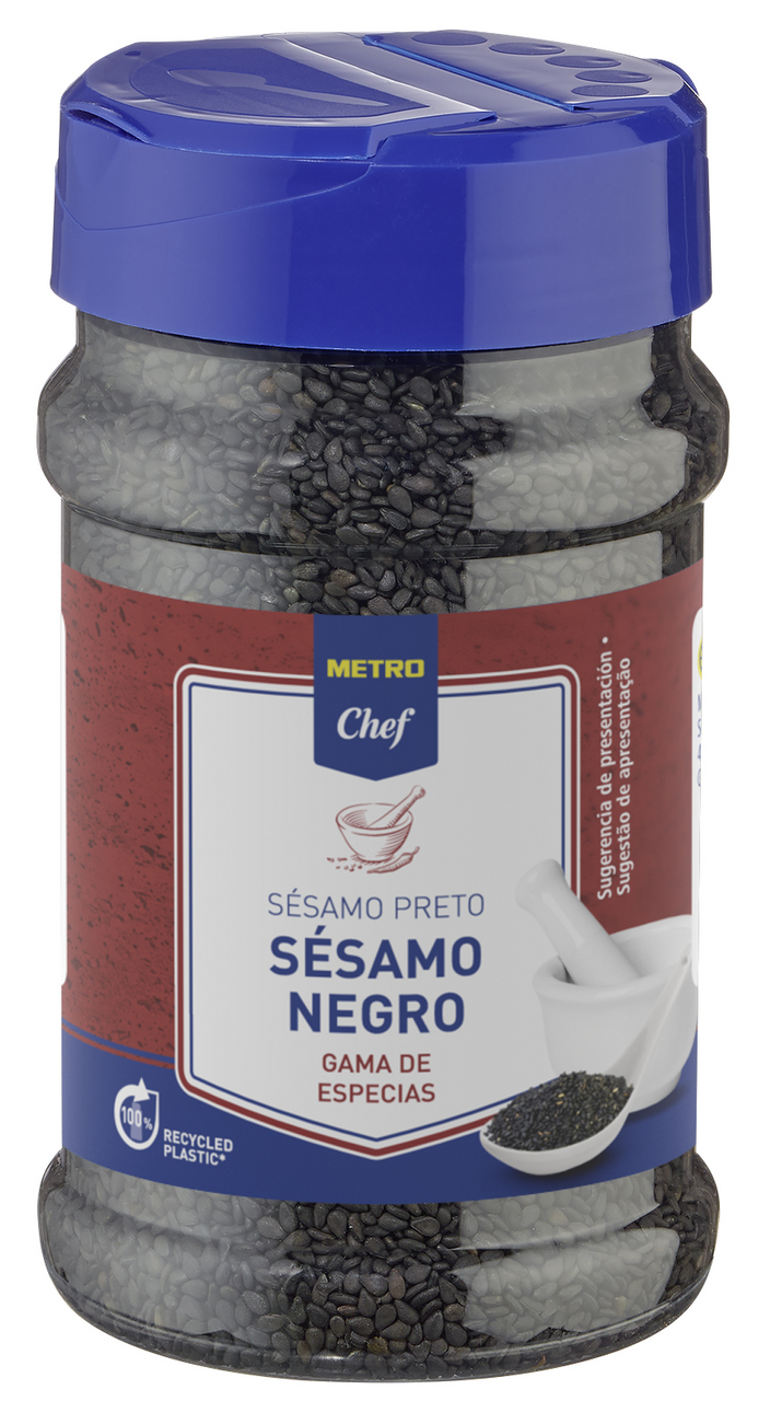 METRO Chef Semillas de sésamo negro en tarro 550 g
