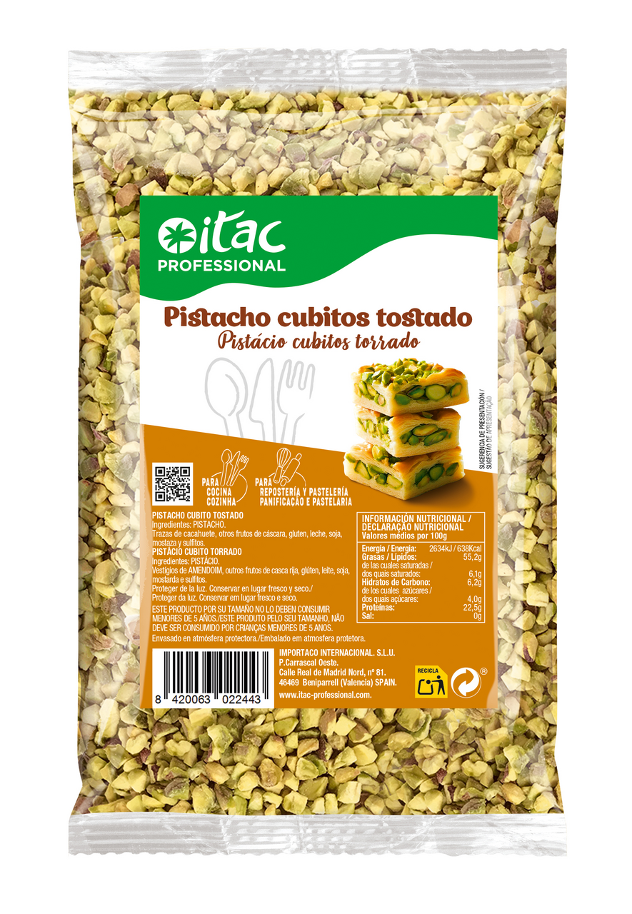 ITAC Pistacho en granillo en bolsa 250g