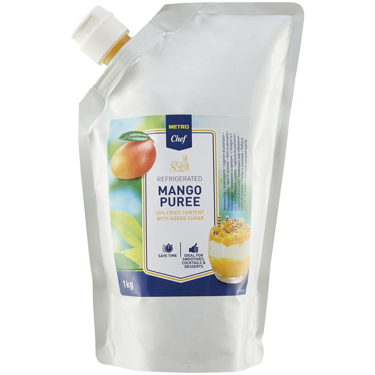 METRO Chef Puré mango bolsa 1Kg