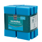 METRO PROFESSIONAL fibra azul salvauñas 4unidades