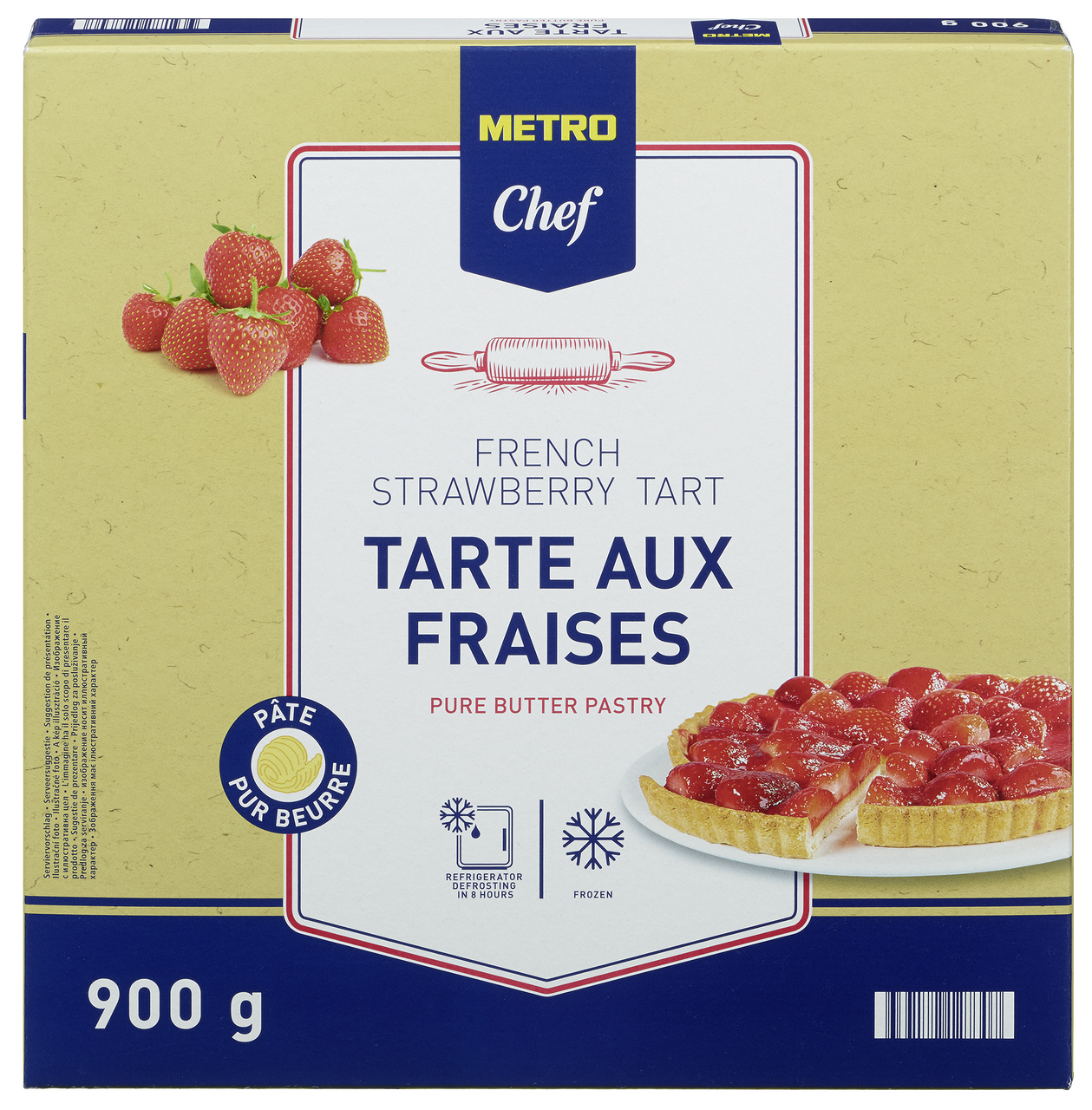 METRO Chef tarta de fresa caja 900 g congelado