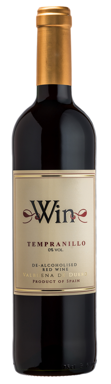 Win vino tinto sin alcohol tempranillo botella 75 cl