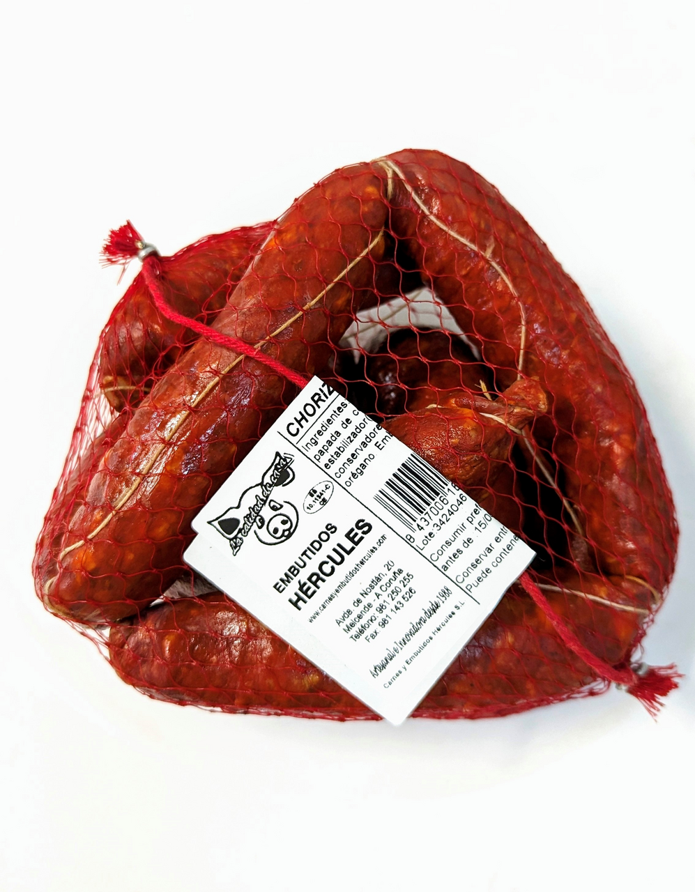 Raza Y Sabor Rivero chorizo ahumado malla 1 kg