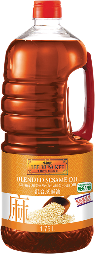 LEE KUM KEE Aceite de sésamo mezclado en botella 1,75 L