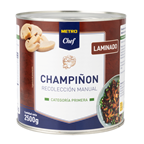 METRO Chef champiñon laminado calidad estándar lata 1330 gne (2500 g)