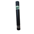 Tesar rollo pavimento antideslizante rayas negro caucho 1x2,5 m