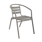 METRO PROFESSIONAL silla acero kaki