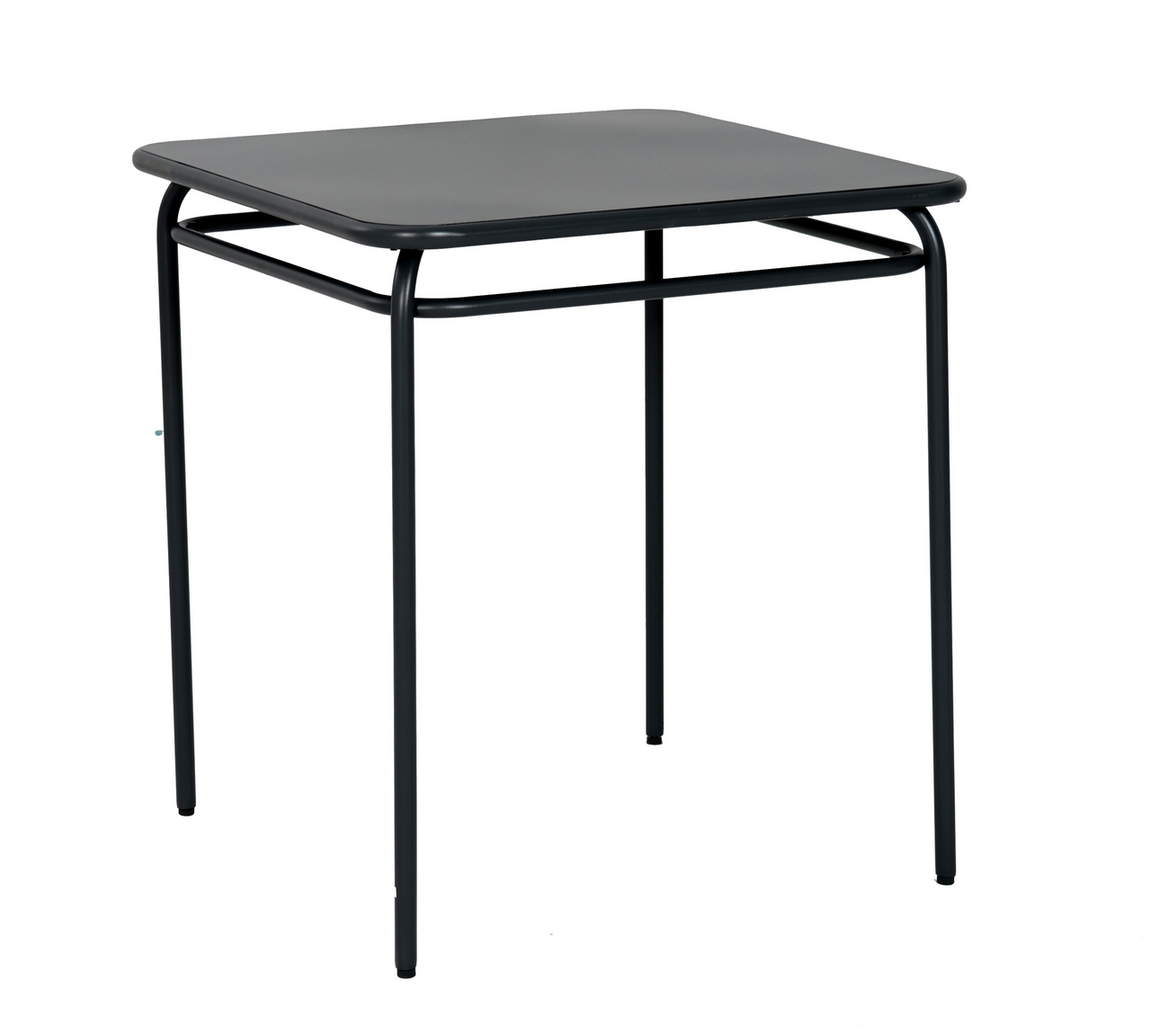 METRO PROFESSIONAL mesa acero gris 68x68x76 cm