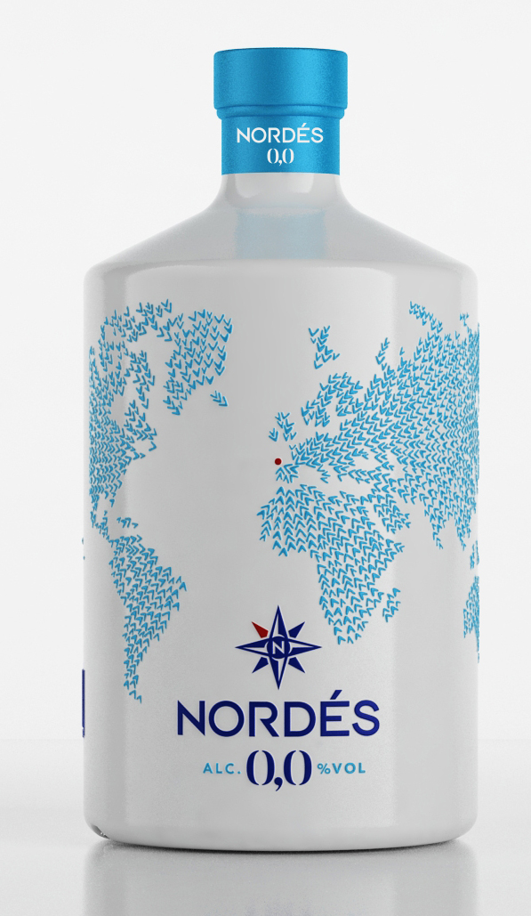 Nordés gin 0,00 botella 70 cl