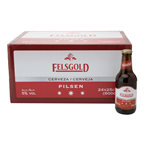 FELSGOLD cerveza lager botellas 25 cl contiene 24 unidades