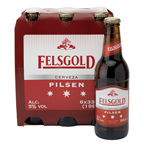 FELSGOLD cerveza lager botellas 33 cl contiene 24 unidades