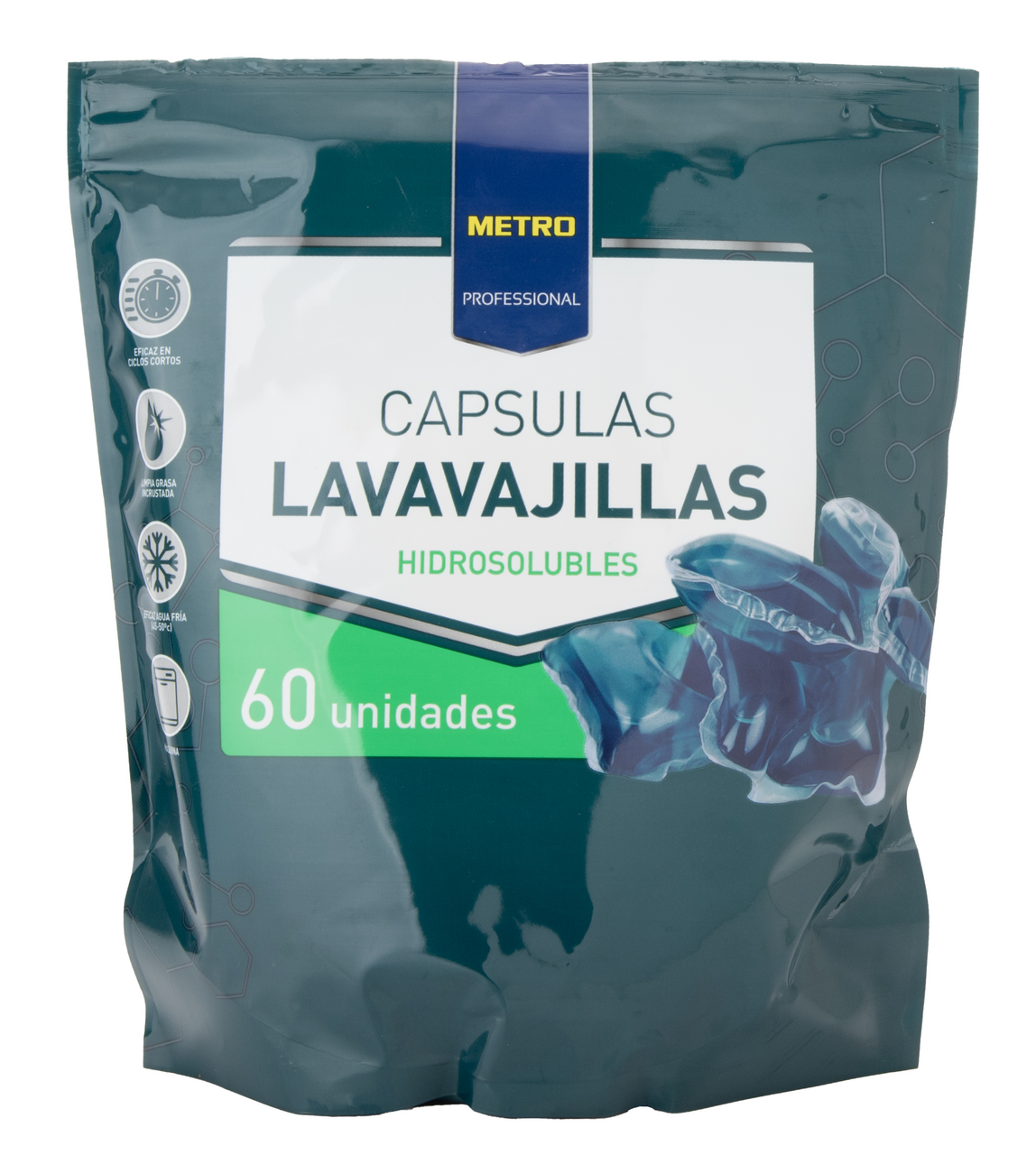 METRO PROFESSIONAL lavavajillas máquina 60 cápsulas