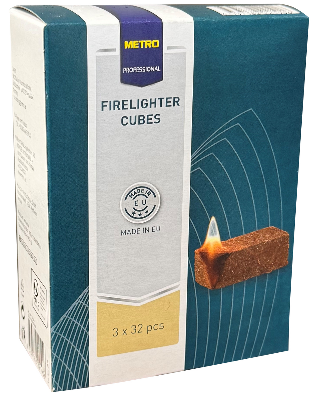 METRO PROFESSIONAL pastillas de encendido 3X32 undades marrón