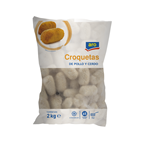 aro croquetas pollo y cerdo bolsa 2 kg congeladas