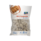 aro mini croquetas jamón bolsa 2 kg congeladas