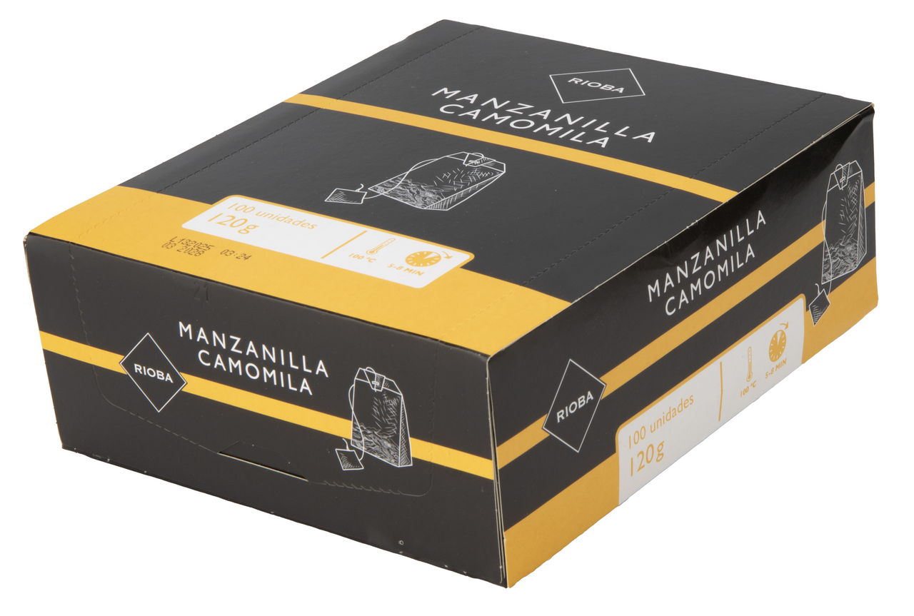 RIOBA manzanilla 100 unidades 120 g