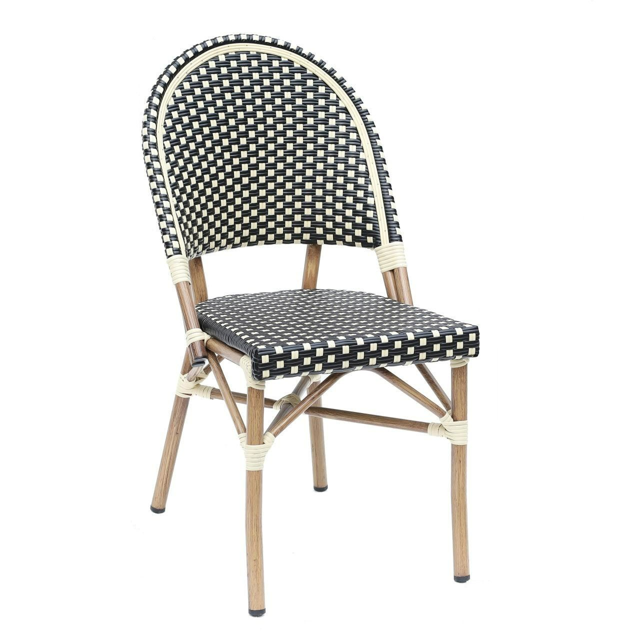 METRO PROFESSIONAL silla sin brazos ratan bambú