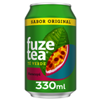 fuzetea refresco de té sabor verde maracuyá lata 33 cl contiene 24 unidades