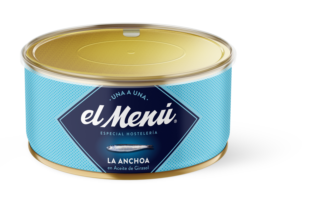 El Menu filetes de anchoa especial hostelería lata 550gne (980 g)